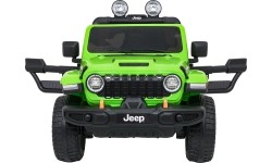 Pojazd elektryczny Jeep Wrangler Rubicon LIFT, zielony