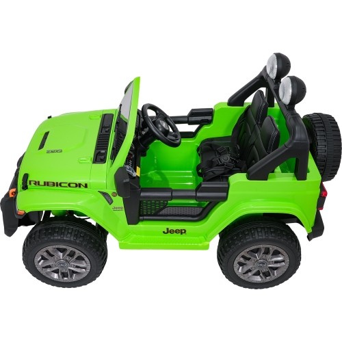 Pojazd elektryczny Jeep Wrangler Rubicon LIFT, zielony