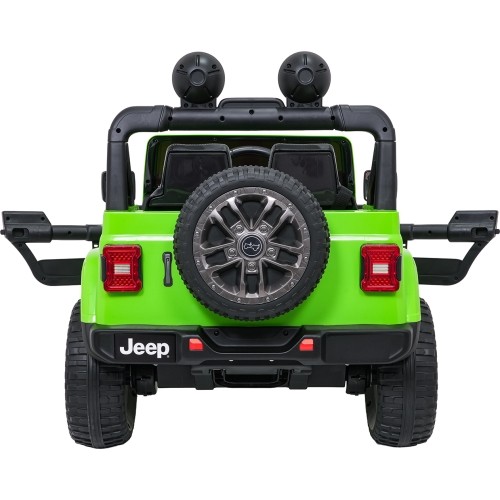 Pojazd elektryczny Jeep Wrangler Rubicon LIFT, zielony