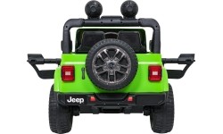 Pojazd elektryczny Jeep Wrangler Rubicon LIFT, zielony