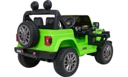 Pojazd elektryczny Jeep Wrangler Rubicon LIFT, zielony