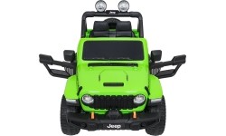 Pojazd elektryczny Jeep Wrangler Rubicon LIFT, zielony