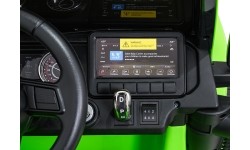 Pojazd elektryczny Jeep Wrangler Rubicon LIFT, zielony
