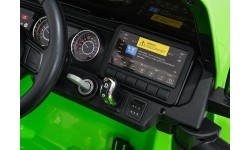 Pojazd elektryczny Jeep Wrangler Rubicon LIFT, zielony