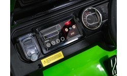 Pojazd elektryczny Jeep Wrangler Rubicon LIFT, zielony