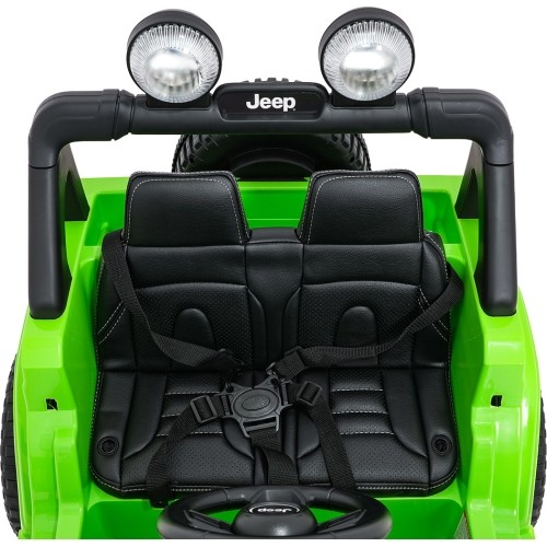 Pojazd elektryczny Jeep Wrangler Rubicon LIFT, zielony