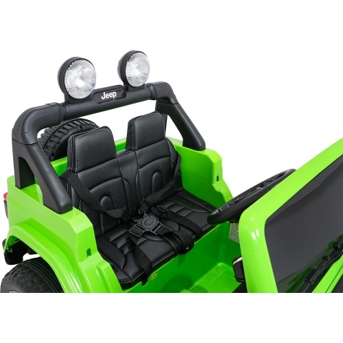Pojazd elektryczny Jeep Wrangler Rubicon LIFT, zielony