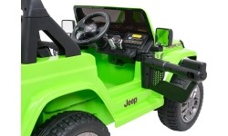 Pojazd elektryczny Jeep Wrangler Rubicon LIFT, zielony