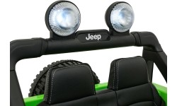 Pojazd elektryczny Jeep Wrangler Rubicon LIFT, zielony