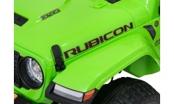 Pojazd elektryczny Jeep Wrangler Rubicon LIFT, zielony