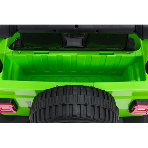 Pojazd elektryczny Jeep Wrangler Rubicon LIFT, zielony