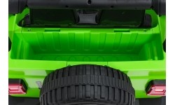 Pojazd elektryczny Jeep Wrangler Rubicon LIFT, zielony