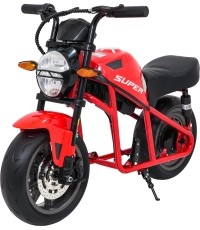 Motocykl elektryczny SUPERMOTO, czerwony