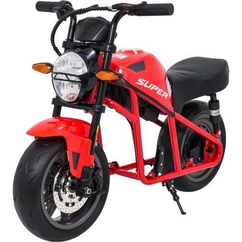 Motocykl elektryczny SUPERMOTO, czerwony