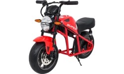 Motocykl elektryczny SUPERMOTO, czerwony