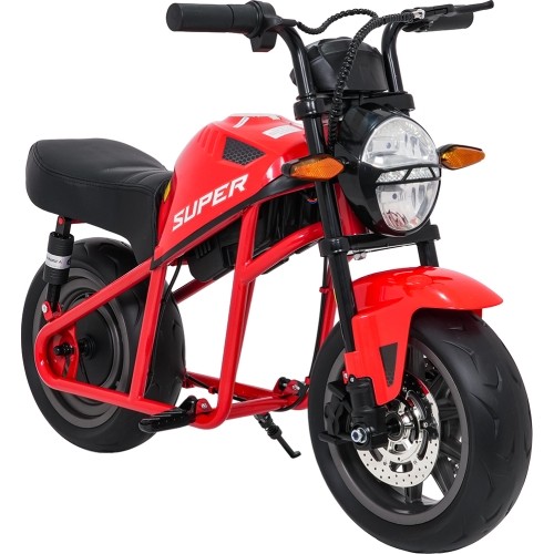 Motocykl elektryczny SUPERMOTO, czerwony