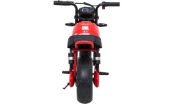 Motocykl elektryczny SUPERMOTO, czerwony
