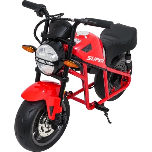 Motocykl elektryczny SUPERMOTO, czerwony