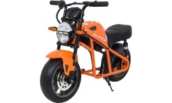 Motocykl elektryczny SUPERMOTO, pomarańczowy