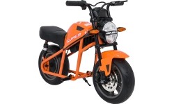 Motocykl elektryczny SUPERMOTO, pomarańczowy