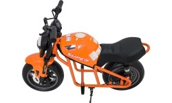 Motocykl elektryczny SUPERMOTO, pomarańczowy
