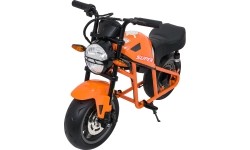 Motocykl elektryczny SUPERMOTO, pomarańczowy