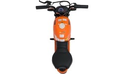 Motocykl elektryczny SUPERMOTO, pomarańczowy