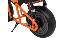 Motocykl elektryczny SUPERMOTO, pomarańczowy