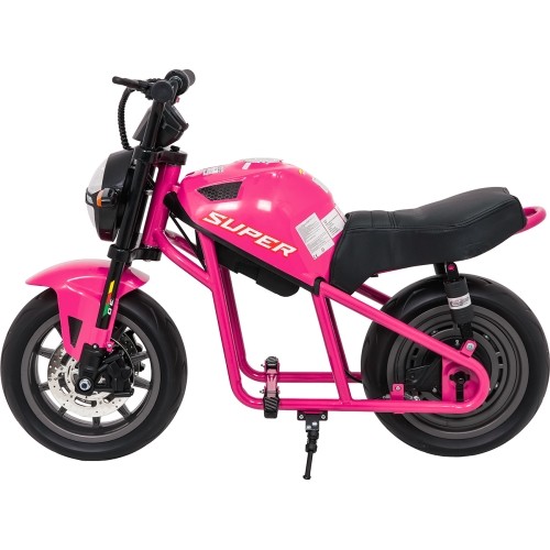 Motor elektryczny SUPERMOTO, różowy