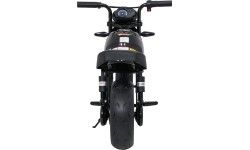 Motocykl elektryczny Supermoto, czarny