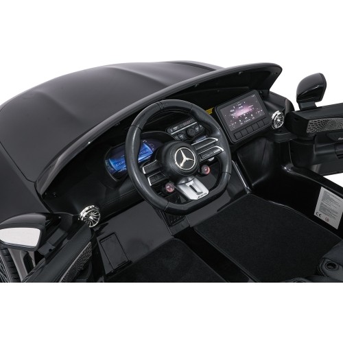 Pojazd elektryczny Mercedes Benz GT63 AMG, czarny