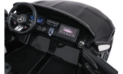 Pojazd elektryczny Mercedes Benz GT63 AMG, czarny