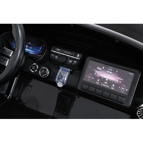 Pojazd elektryczny Mercedes Benz GT63 AMG, czarny
