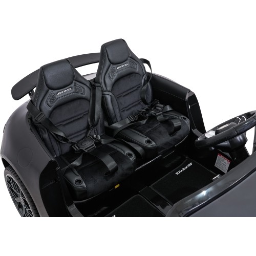 Pojazd elektryczny Mercedes Benz GT63 AMG, czarny