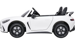 Pojazd elektryczny Mercedes Benz GT63 AMG biały