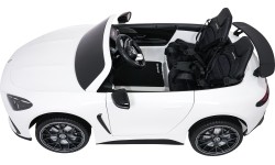 Pojazd elektryczny Mercedes Benz GT63 AMG biały