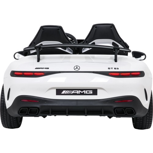 Pojazd elektryczny Mercedes Benz GT63 AMG biały