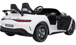Pojazd elektryczny Mercedes Benz GT63 AMG biały
