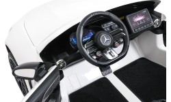 Pojazd elektryczny Mercedes Benz GT63 AMG biały