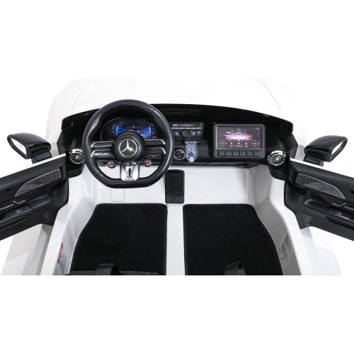 Pojazd elektryczny Mercedes Benz GT63 AMG biały