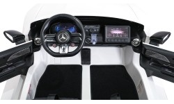 Pojazd elektryczny Mercedes Benz GT63 AMG biały