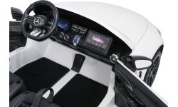 Pojazd elektryczny Mercedes Benz GT63 AMG biały