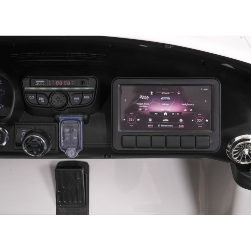 Pojazd elektryczny Mercedes Benz GT63 AMG biały