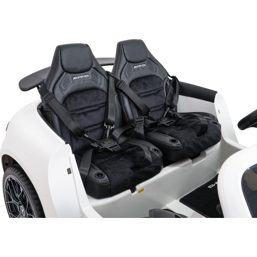 Pojazd elektryczny Mercedes Benz GT63 AMG biały