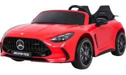 Pojazd elektryczny Mercedes Benz GT63 AMG, czerwony