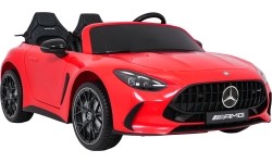 Pojazd elektryczny Mercedes Benz GT63 AMG, czerwony