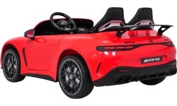 Pojazd elektryczny Mercedes Benz GT63 AMG, czerwony