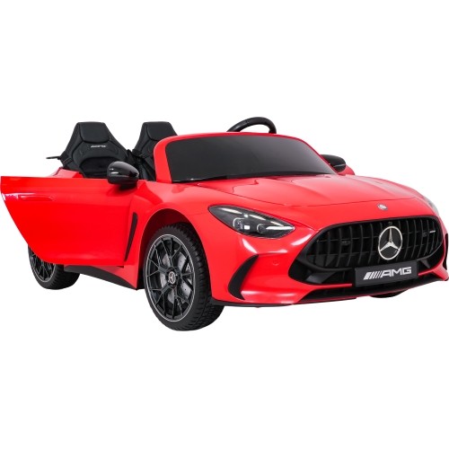 Pojazd elektryczny Mercedes Benz GT63 AMG, czerwony