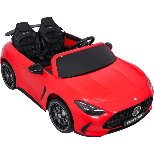 Pojazd elektryczny Mercedes Benz GT63 AMG, czerwony