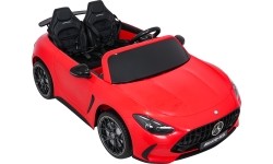 Pojazd elektryczny Mercedes Benz GT63 AMG, czerwony